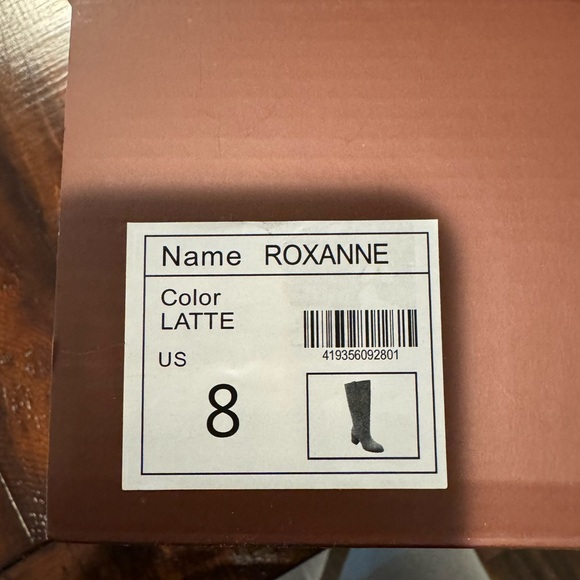 Brown Suede Knee-High Boots - Picture 4 of 4